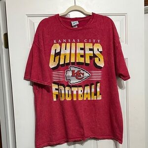Kansas City Chiefs stonewashed tee